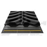 Гумова гусениця YF635x152.4x44 Гусениці до сільгосптехніки - Гумова гусениця YF635x152.4x44